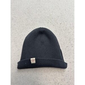 Marine Layer Hat Beanie Mens One Size Gray Polyester Cotton Knit Cuffed Winter